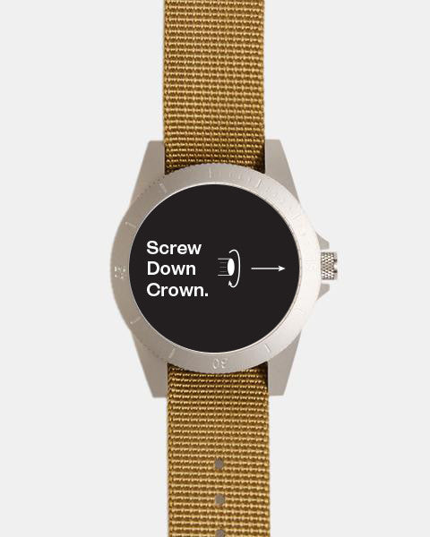 Explore Watch - Silver / White / Luminescent / Nato - 42mm