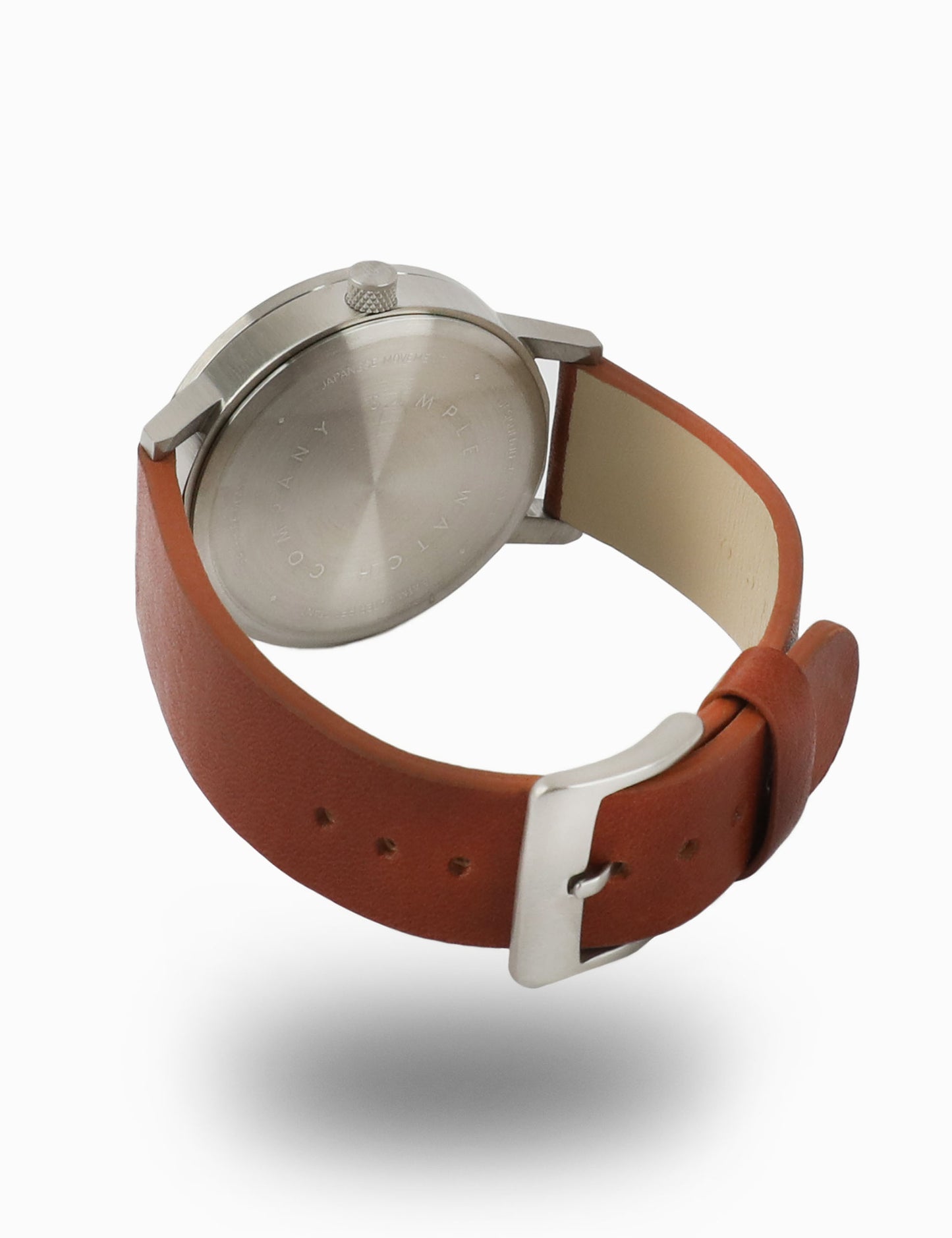 Earl Watch - Silver / White / Tan - 42mm