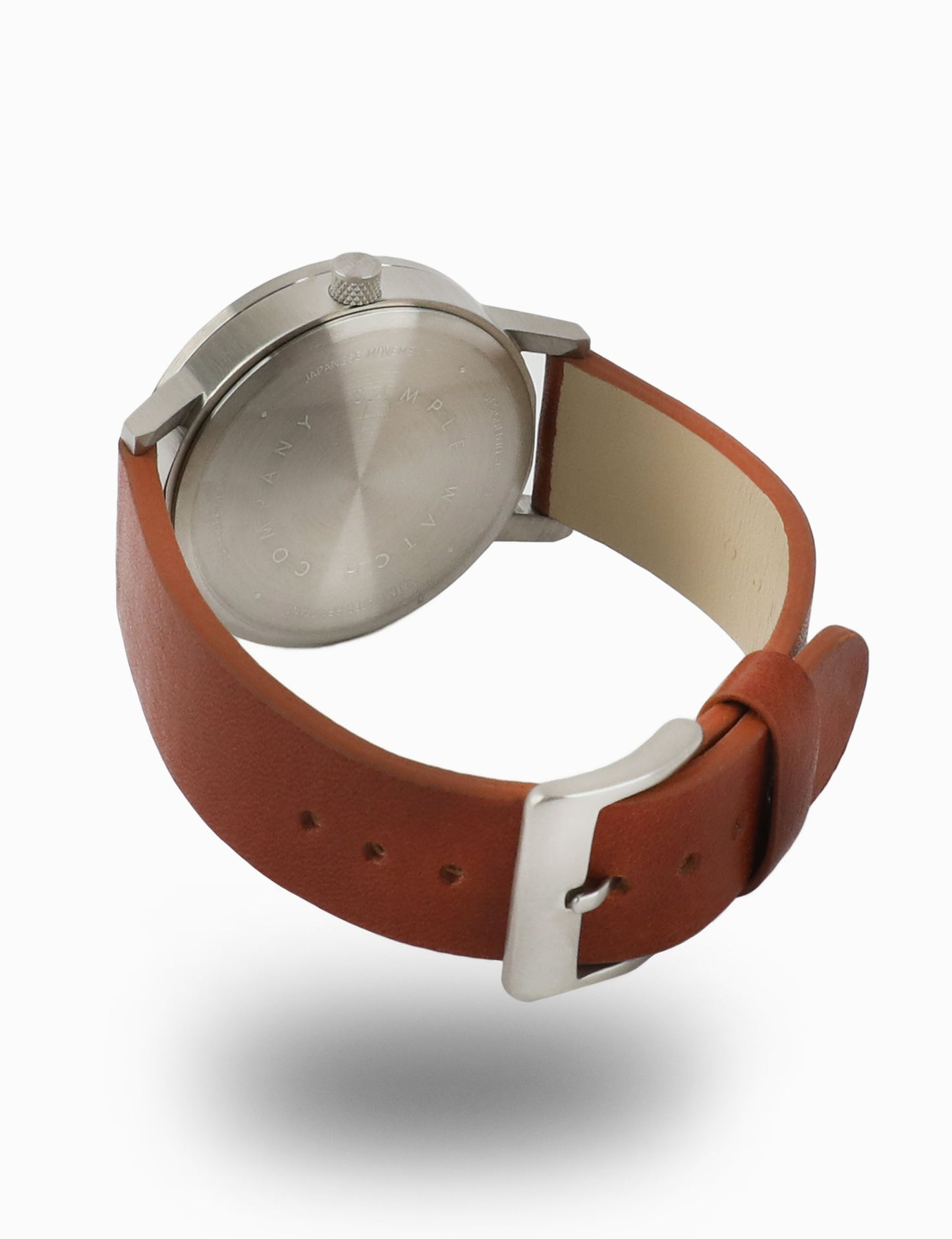 Kent Watch - Silver / White / Tan - 38mm