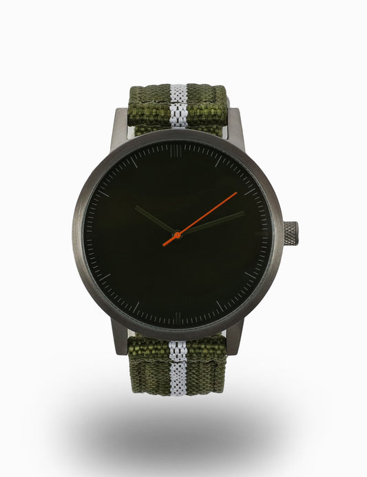 Kent Watch - Silver / Olive / Olive - 42mm