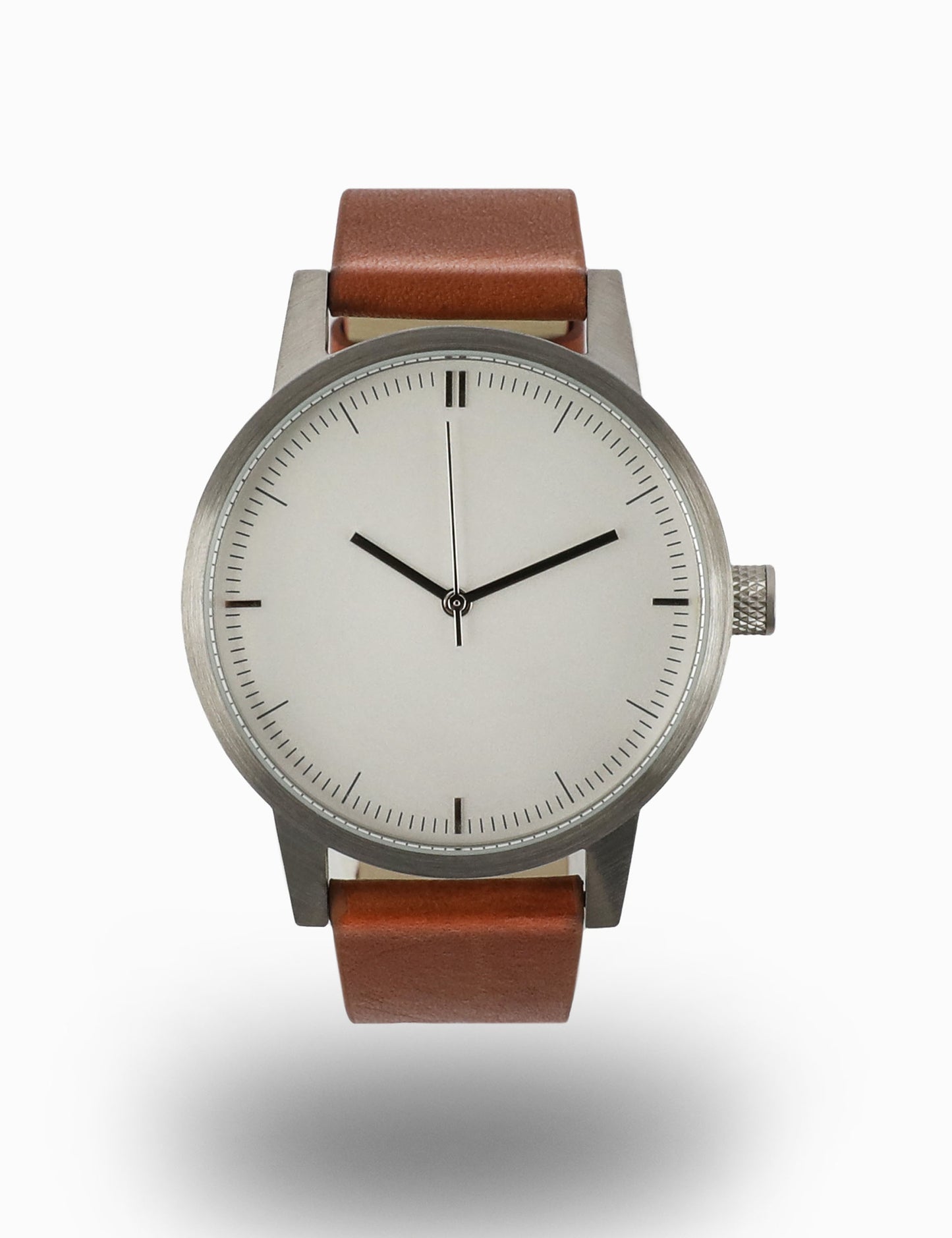 Kent Watch - Silver / White / Tan - 38mm