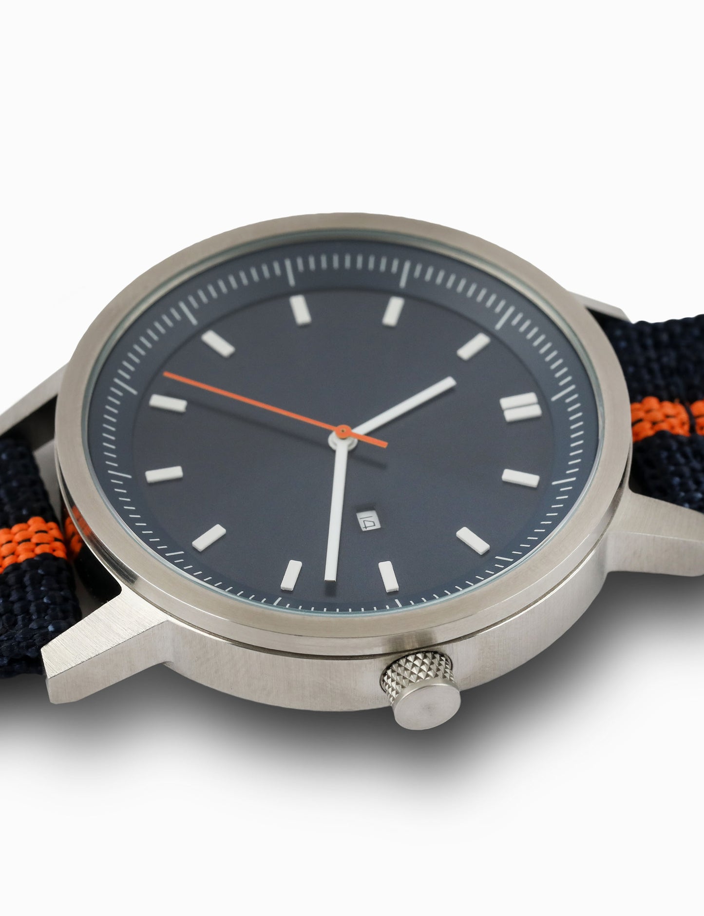 Dixon Watch 42mm - Silver/Navy/Navy