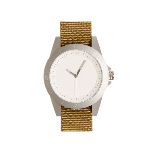 Explore Watch - Silver / White / Luminescent / Nato - 42mm