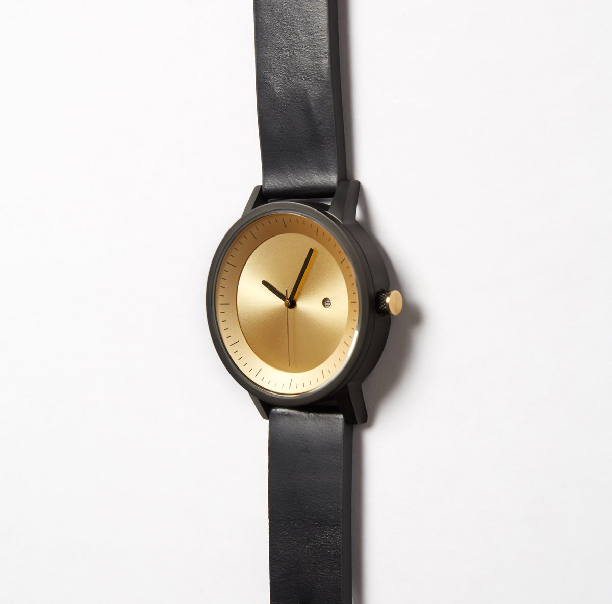 Dixon Watch - Black / Gold - 42mm