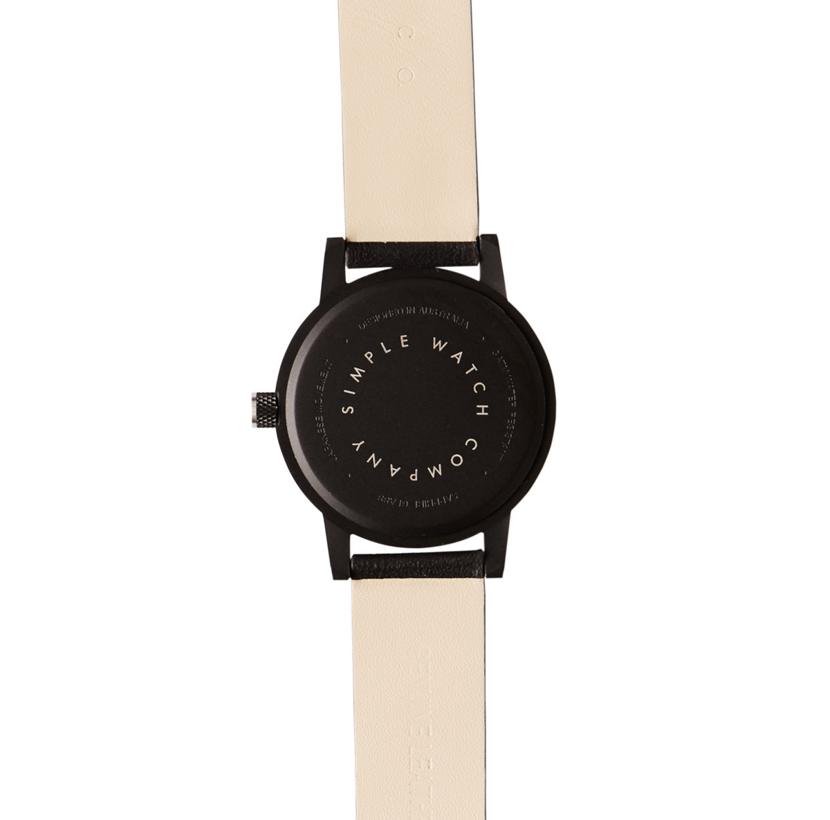 Simple Watch Co. Kent - Black / Black