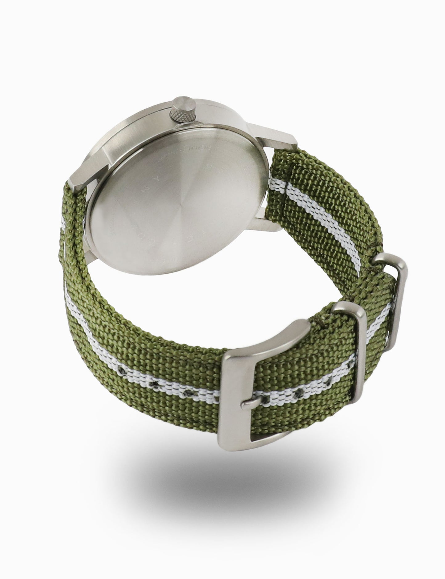 Kent Watch - Silver / Olive / Olive - 42mm